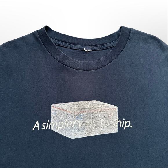 USPS Rare Graphic Tee Navy SS Tee L/XL GUC - Picture 5 of 8